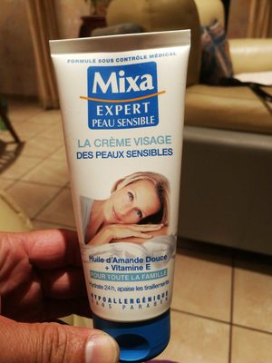 Creme Visage Peaux Sensibles Huile d'Amande