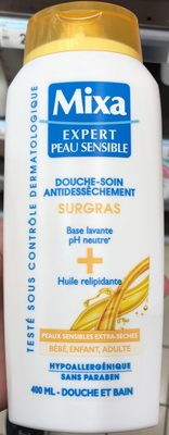 Douche-soin antidessèchement surgras