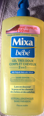 Gel Corps Chaveux Bebe Mixa