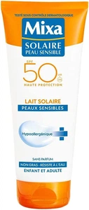 Mixa Lait Solaire Peaux Sensibles SPF50+
