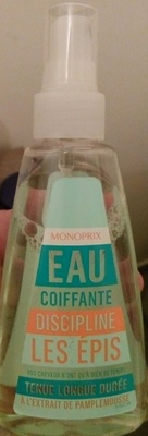 Eau coiffante à l'extrait de pamplemousse