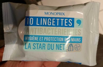 Lingettes antibactériennes