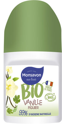 Monsavon Déodorant Femme Bille Senteur Vanille Fleur Figuier Bille 50ml