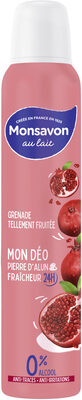 MONSAVON Déodorant Femme Spray Grenade Tellement Fraîche 200ml