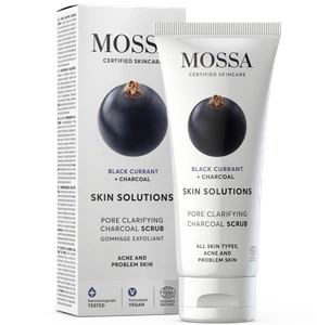 Mossa Skin Solutions Pore Clarifying Charcoal Scrub