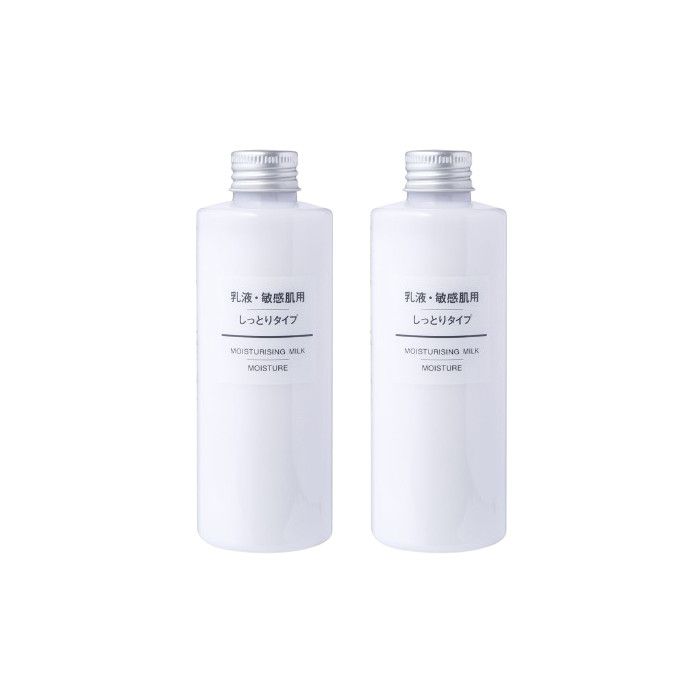 MUJI Sensitive Skin Moisturising Milk - Moisture (2ea) Set