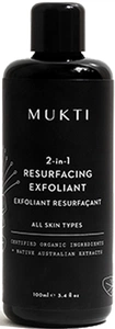 MUKTI 2-in-1 Resurfacing Exfoliant