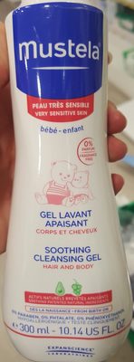 Mustela Gel Lavant Apaisant Corps & Cheveux