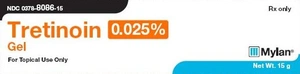 Mylan Tretinoin 0.025% Gel