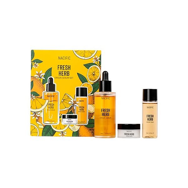 Nacific Fresh Herb Origin Serum Set - 1 set (3 items)
