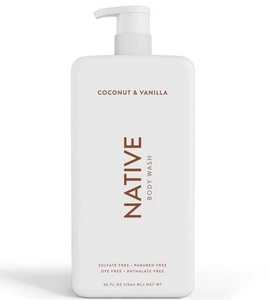 Native Coconut And Vanilla Body Wash