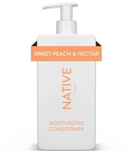 Native Moisturizing Shampoo, Sweet Peach & Nectar, Sulfate & Paraben Free