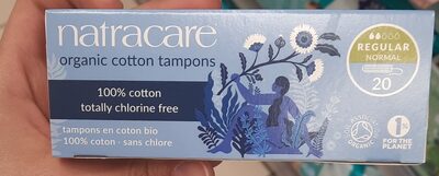 Tampons en coton biologique Regular