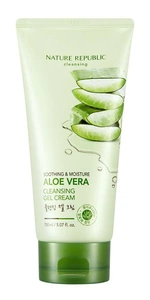 Nature Republic Aloe Vera Soothing & Moisture Aloe Vera Cleansing Gel Cream