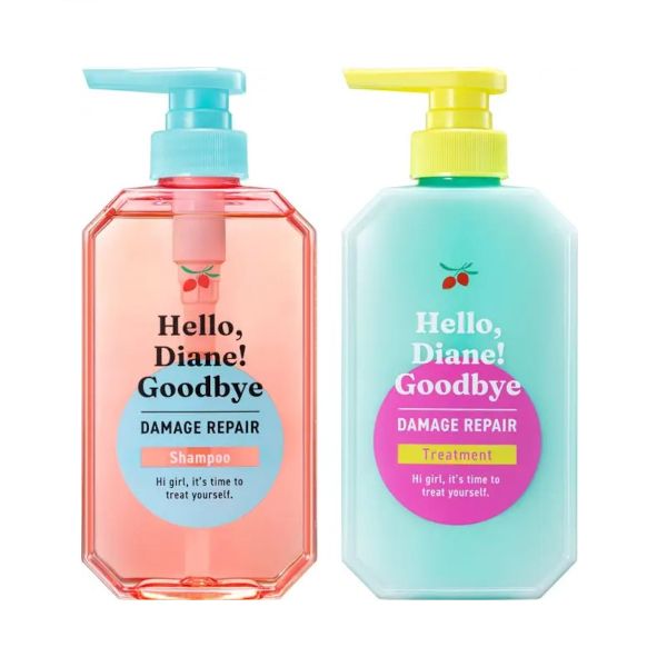 NatureLab Hello, Diane! Goodbye Damage Repair Shampoo & Treatment - 400ml + 400ml