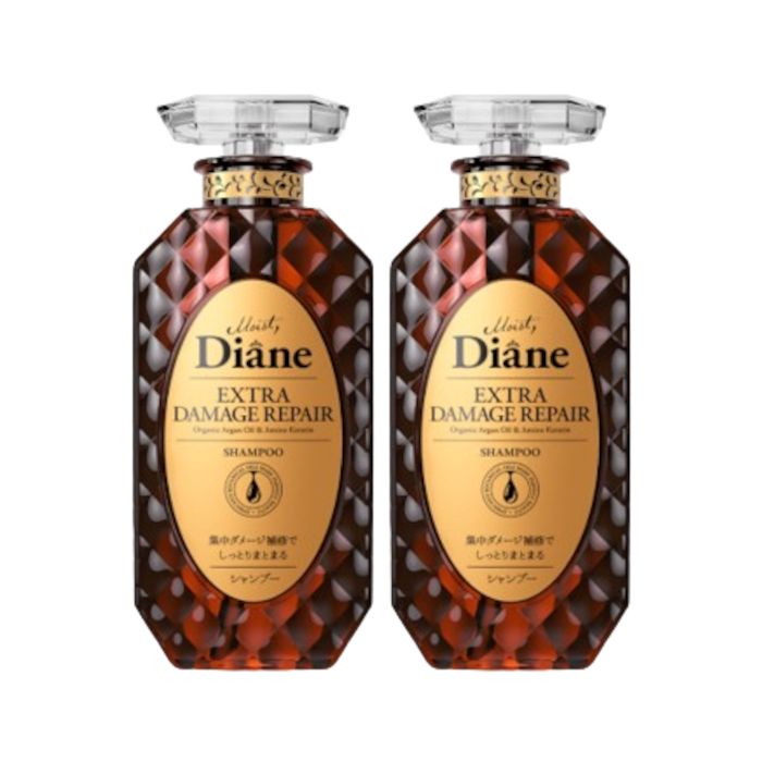NatureLab Moist Diane Perfect Beauty Extra Damage Repair Shampoo - 450ml (2ea) Set"