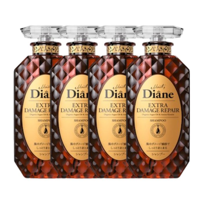 NatureLab Moist Diane Perfect Beauty Extra Damage Repair Shampoo - 450ml (4ea) Set"