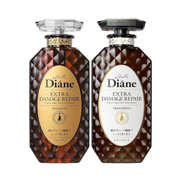 NatureLab Moist Diane Perfect Beauty Extra Damage Repair Shampoo & Treatment Set - 450ml + 450ml