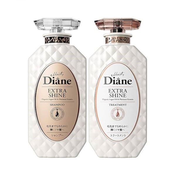 NatureLab Moist Diane Perfect Beauty Extra Shine Shampoo & Treatment Set - 450ml + 450ml