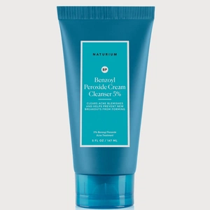 naturium Benzoyl Peroxide Cream Cleanser 5%