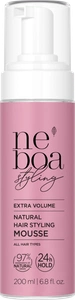 NEBOA Extra Volume Natural Hair Styling Mousse
