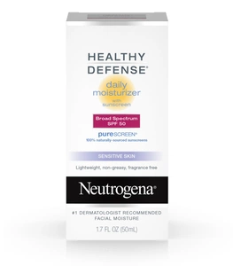 Neutrogena Healthy Defense® Daily Moisturizer With Sunscreen Broad Spectrum Spf 50-Sensitive Skin