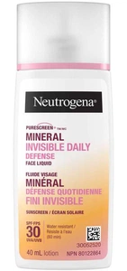 Neutrogena Mineral Invisible Daily Defense Face Liquid SPF 30