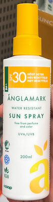 Water Resistant Sun Spray, SPF30