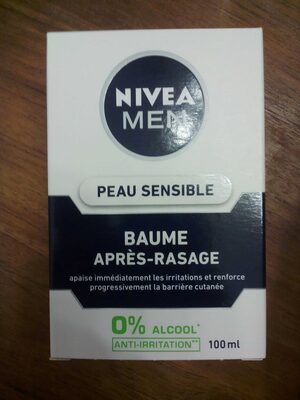 Baume après-rasage peau sensible