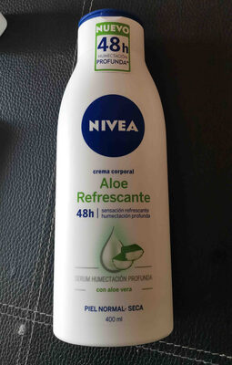 Crema corporal aloe refrescante