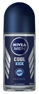 NIVEA MEN Cool Kick Anti-Perspirant Deodorant Roll On