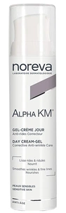 Noreva Alpha Km Anti-age Day Cream-gel Corrective Anti-wrinkle Care-sensitive Skin