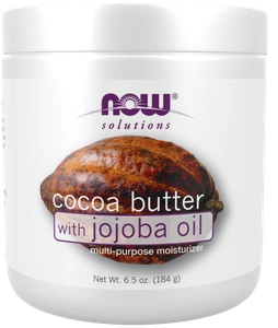 NOW Solutions Cocoa Butter And Jojoba Oil Multi-purpose Moisturizer