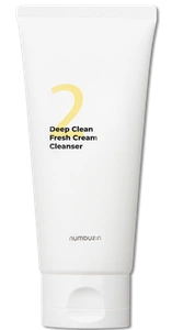 numbuzin No.2 Deep Clean Fresh Cream Cleanser