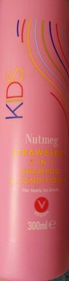 Strawberry 2 in 1 shampoo & conditioner