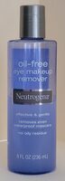 Oil-free eye makeup remover