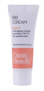Oasis Beauty Natural Bb Cream In Light Shade