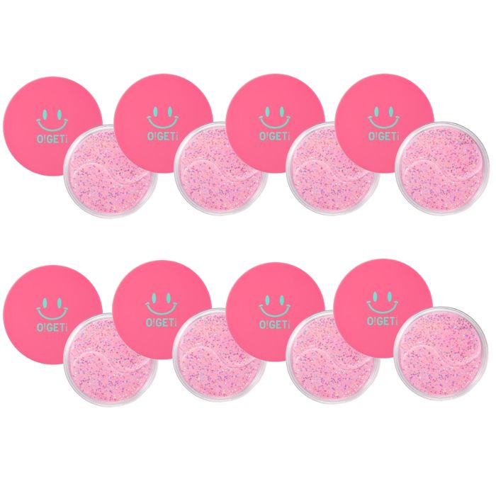 OGETi Pink Collagen Hydrogel Eye Patch - 32pcs (8ea) Set