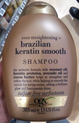 Brezilian keratin smooth shampoo