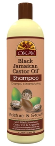 Okay Pure Naturals Black Jamaican Castor Oil Moisture & Growth Shampoo