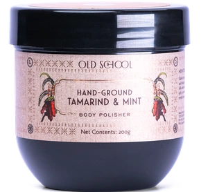 Old School Rituals Hand-ground Tamarind & Mint Body Polisher