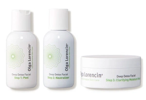 Olga Lorencin Skin Care Deep Detox Facial In A Box