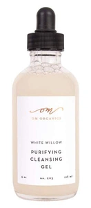 Om Organics White Willow Purifying Cleansing Gel