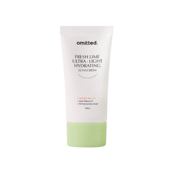 Omitted Fresh Lime Ultra Light & Hydrating Sunscreen SPF50+ PA++++ - 50ml