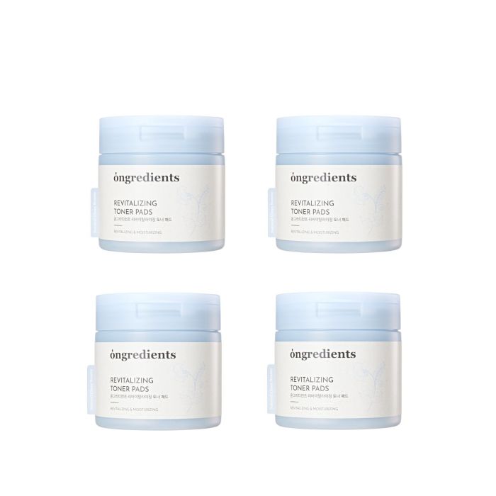 ongredients Revitalizing Toner Pad - 160g/60pads (4ea) Set