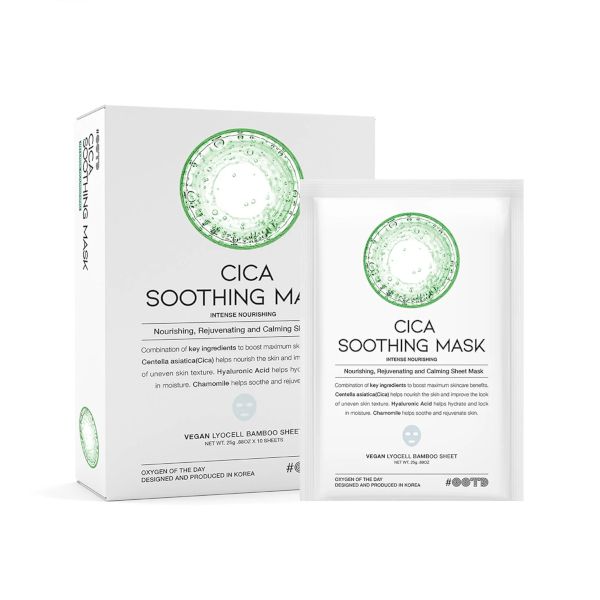 OOTD Cica Soothing Mask - 10ea