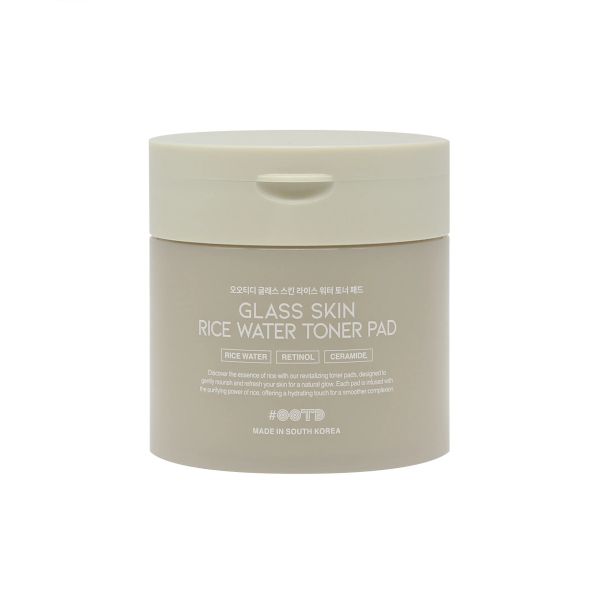 OOTD Glass Skin Rice Water Toner Pad - 120g