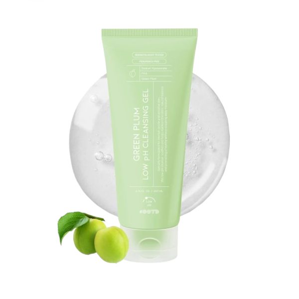 OOTD Green Plum Low PH Cleansing Gel - 200ml
