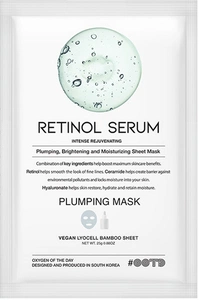 #ootd Retinol Serum Plumping Mask
