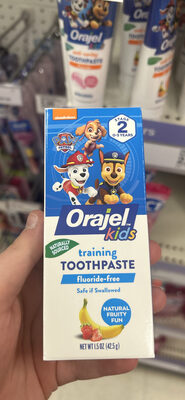 Training Toothpaste